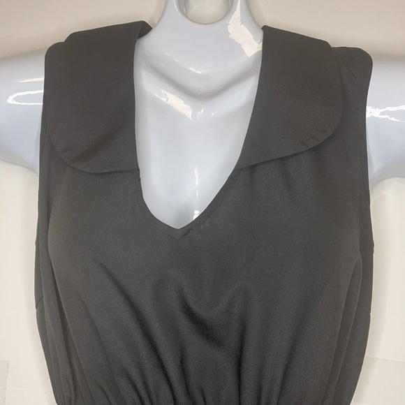 Kardashian Kollection Black Dress S Short Fit & Flair Sleeveless Gothic School - Picture 3 of 9